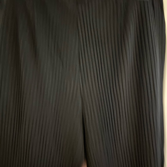 Eileen Fisher Black Ribbed Pants - Picture 8 of 8